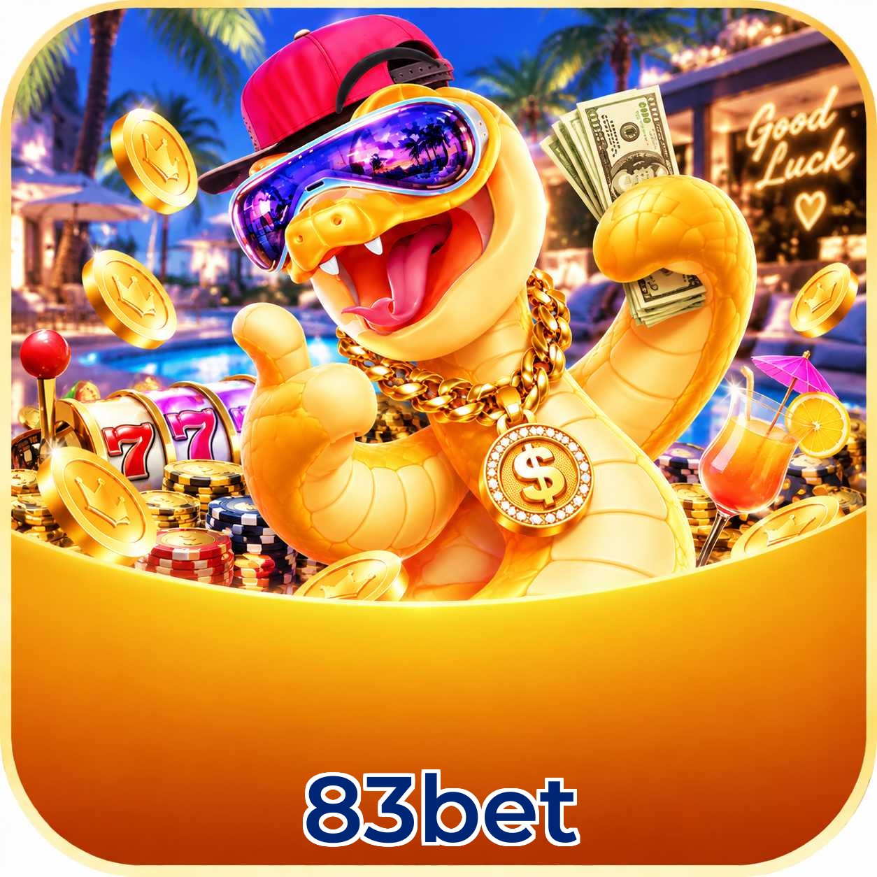 Aplicativo 83bet para Android e iOS com interface completa